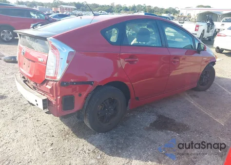 2012 Toyota Prius Three from USA, damaged, VIN JTDKN3DU3C0335301